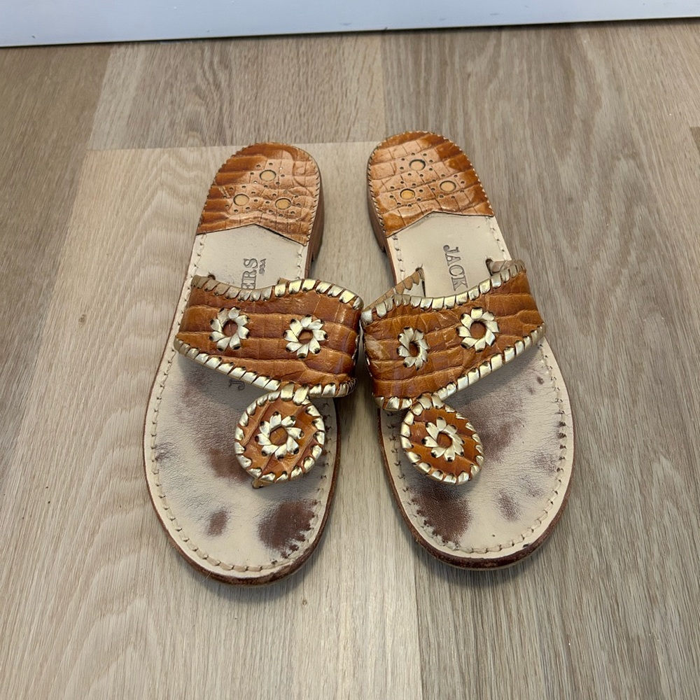 Jack Rogers Leather Sandals